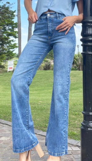 JEAN WIDE LEG, Nevado