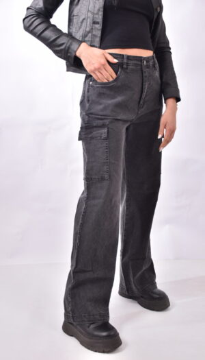 JEAN CARGO GRIS