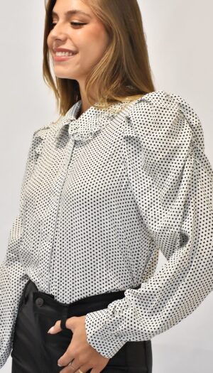 CAMISA LUNARES C/Manga Princesa