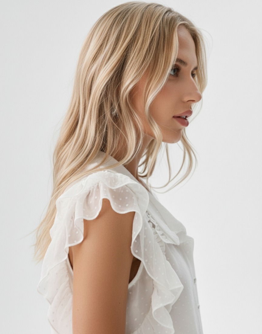 BLUSA PLUM C/Volados - Image 3