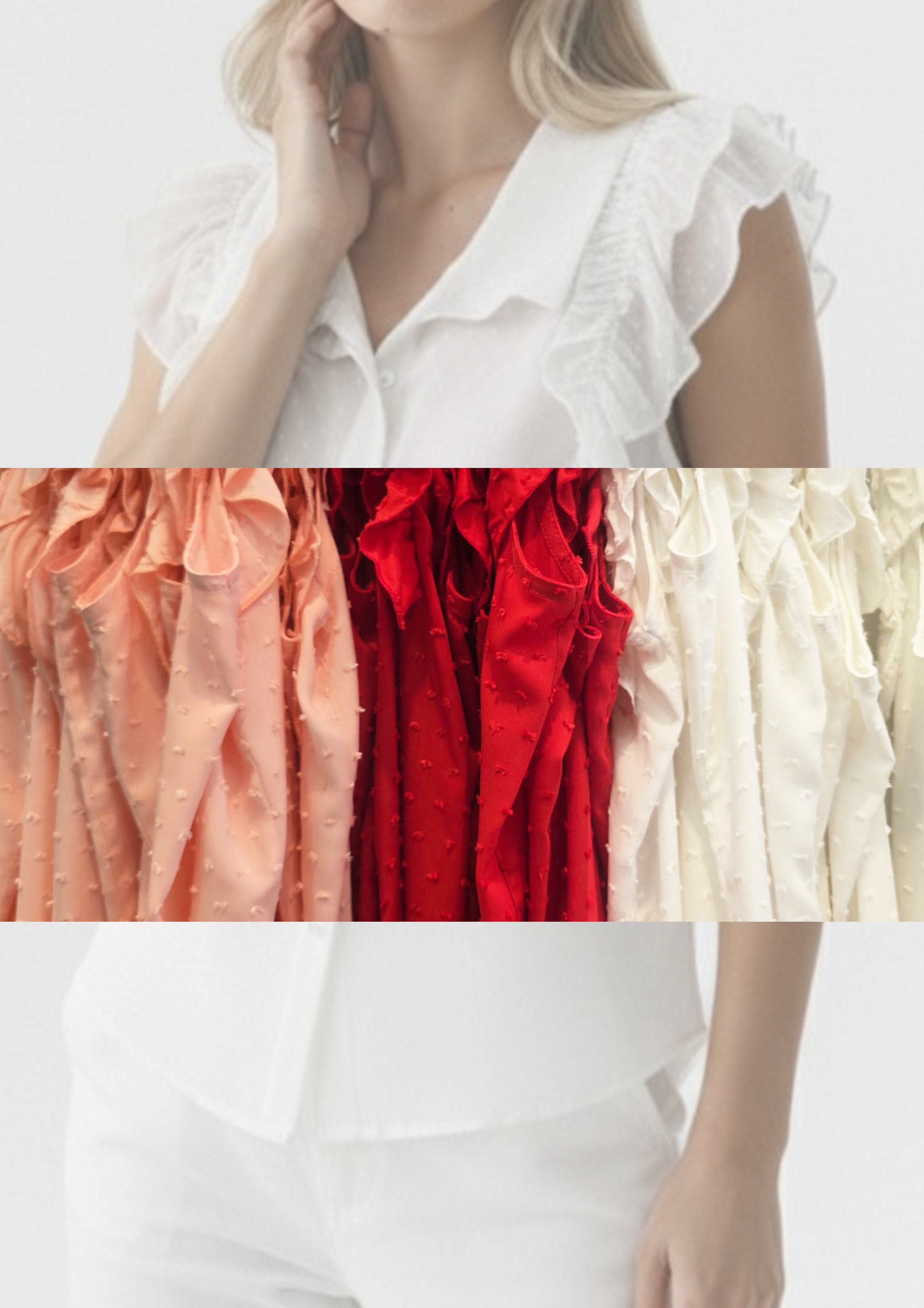 BLUSA PLUM C/Volados - Image 6