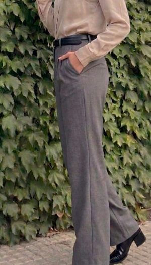 PANTALON PALAZZO C/Textura