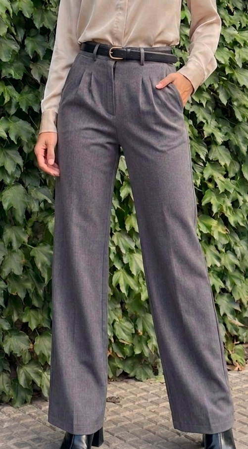 PANTALON PALAZZO C/Textura - Image 2