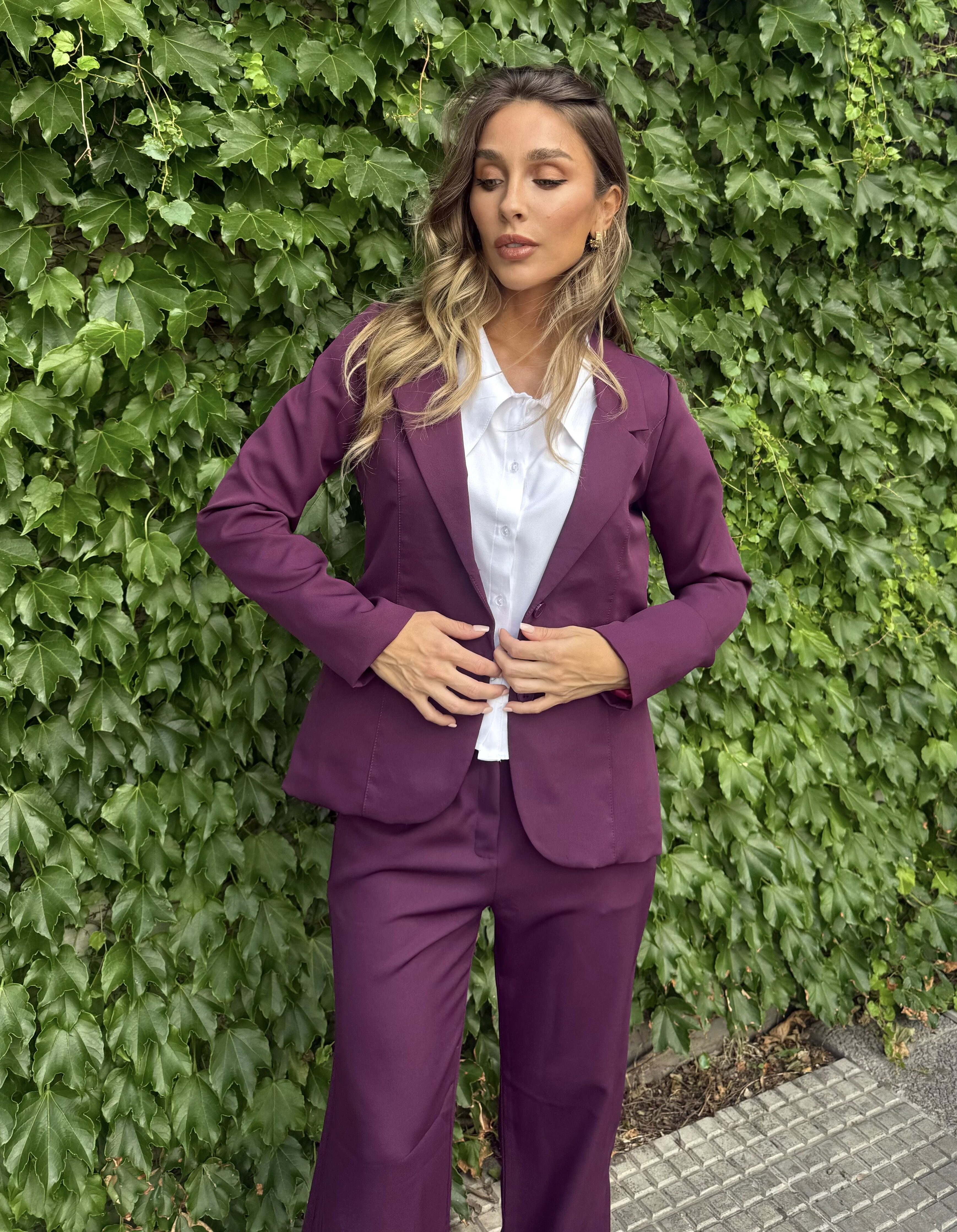 CONJUNTO SASTRERO, Blazer+Palazzo - Image 2