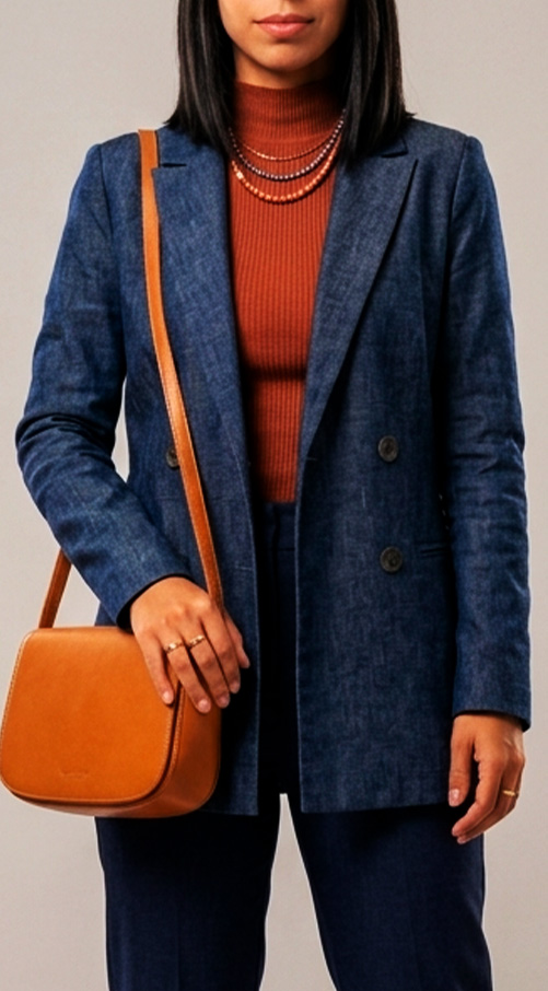 BLAZER FABI, Simil Jean - Image 2