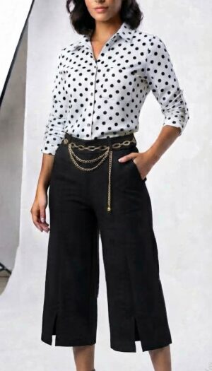 PALAZZO CROP